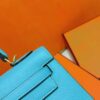 DR96 Factory Kelly Epsom Leather Candy Blue Gold Hardware 25cm Full Handmade