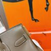 2026-03-24_090027_355 DR96 Factory Birkin Shoulder Evercolor Leather Etoupe Grey Silver Hardware 29cm Full Handmade