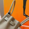 2026-03-24_090028_817 DR96 Factory Birkin Shoulder Evercolor Leather Etoupe Grey Silver Hardware 29cm Full Handmade