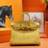 DR96 Factory Birkin Togo Leather Amber Yellow Gold Hardware 25cm Full Handmade