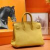 DR96 Factory Birkin Togo Leather Amber Yellow Gold Hardware 25cm Full Handmade