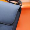DR96 Factory Constance Epsom Leather Gem Blue Gold Hardware 18cm Full Handmade