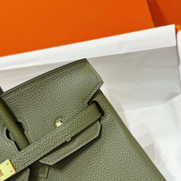 DR96 Factory Birkin Togo Leather Forest Green Gold Hardware 25cm Full Handmade