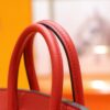DR96 Factory Birkin Togo Leather Chinese Red Gold Hardware 25cm Full Handmade