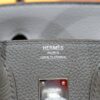 DR96 Factory Birkin Togo Leather Deep Grey Silver Hardware 25cm Full Handmade