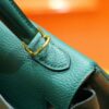 2026-04-09_101037_145 DR96 Factory Kelly Togo Leather Peacock Green Gold Hardware 25cm Full Handmade