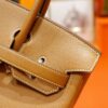 DR96 Factory Birkin Evercolor Leather Gold Brwon Gold Hardware 30cm Full Handmade