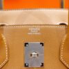 DR96 Factory Birkin Evercolor Leather Gold Brwon Gold Hardware 30cm Full Handmade