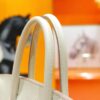 DR96 Factory Birkin Togo Leather Cream White Gold Hardware 30cm Full Handmade