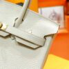 DR96 Factory Birkin Togo Leather Cream White Gold Hardware 30cm Full Handmade