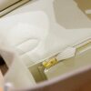 DR96 Factory Birkin Togo Leather Cream White Gold Hardware 30cm Full Handmade