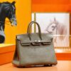 2026-04-18_091324_467 DR96 Factory Birkin Togo Leather Etoupe Grey Silver Hardware 25cm Full Handmade