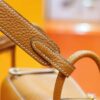 DR96 Factory Mini Lindy Togo Leather Golden Brown Gold Hardware 19cm Full Handmade