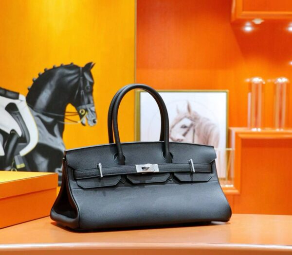 2026-07-09_100112_909 DR96 Factory Birkin Togo Leather CK89 Black Silver Hardware 42cm Full Handmade