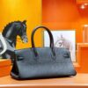 2026-07-09_100114_639 DR96 Factory Birkin Togo Leather CK89 Black Silver Hardware 42cm Full Handmade