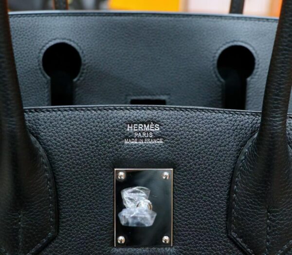2026-07-09_100125_122 DR96 Factory Birkin Togo Leather CK89 Black Silver Hardware 42cm Full Handmade