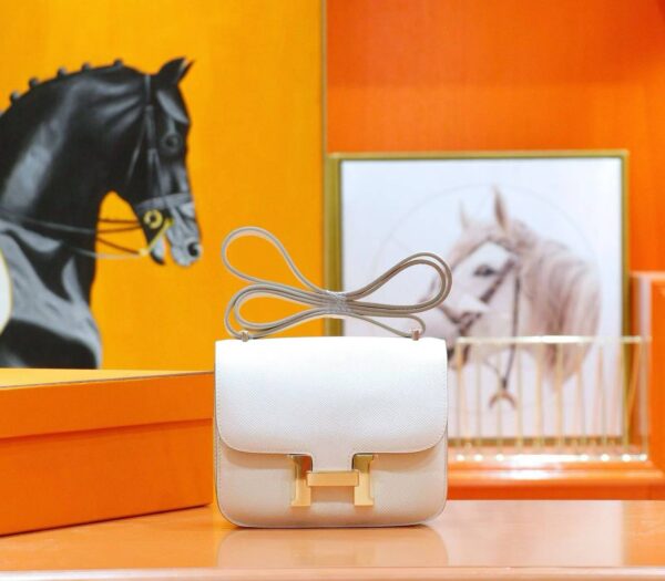 2026-07-09_100303_207 DR96 Factory Constance Epsom Leather CK10 Cream White Gold Hardware 18cm Full Handmade