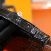 DR96 Factory Mini kelly Pochette Alligator Crocodile Black Silver Hardware 22cm Full Handmade