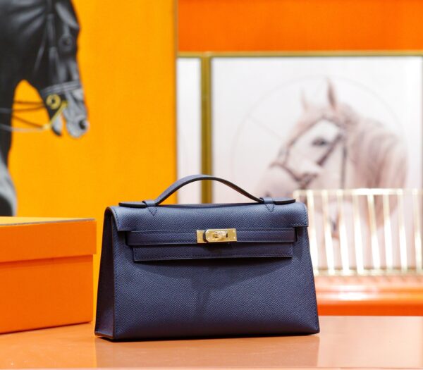 wsxc1750073458553_1 DR96 Factory Mini kelly Pochette Epsom Gem Blue Gold Hardware 22cm Full Handmade