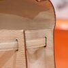DR96 Factory Mini kelly Pochette Lizard Leather apricot color Gold Hardware 22cm Full Handmade