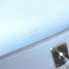 DR96 Factory Mini kelly Pochette Swift Leather Light Blue Silver Hardware 22cm Full Handmade
