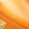 DR96 Factory Mini kelly Pochette Swift Orange Gold Hardware 22cm Full Handmade