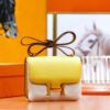 DR96 Factory Constance Epsom Leather Amber Yellow Gold Hardware 18cm Full Handmade