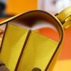 DR96 Factory Constance Epsom Leather Amber Yellow Gold Hardware 18cm Full Handmade