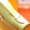 DR96 Factory Mini Kelly Pochette Swift Leather Light Yellow Gold Hardware 25cm Full Handmade