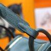 DR96 Factory Mini Lindy Togo Leather Deep Green Gold Hardware 20cm Full Handmade