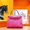 wsxc1762682862535_0 DR96 Factory Kelly Togo Leather Rose Pink Gold Hardware 25cm Full Handmade