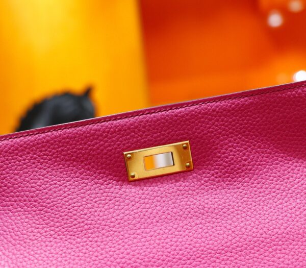 wsxc1762682862535_6 DR96 Factory Kelly Togo Leather Rose Pink Gold Hardware 25cm Full Handmade