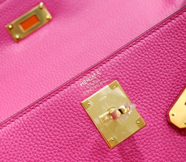 wsxc1762682862535_8 DR96 Factory Kelly Togo Leather Rose Pink Gold Hardware 25cm Full Handmade