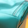 DR96 Factory Lindy Swift Leather Peacock Green Silver Hardware 26cm Full Handmade
