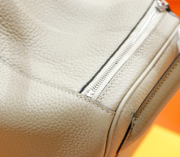 DR96 Factory Lindy Togo Leather Turtledove Grey Silver Hardware 26cm Full Handmade