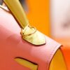 DR96 Factory Kelly Epsom Leather Sweety Pink & Yellow Gold Hardware 25cm Full Handmade