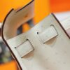 DR96 Factory Kelly Ostrich Leather Wool White Gold Hardware 25cm Full Handmade