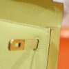 DR96 Factory Kelly Epsom Leather Lemon Yellow Gold Hardware 25cm Full Handmade