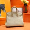 DR96 Factory Birkin Togo Leather Turtledove Khaki Silver Hardware 25cm Full Handmade