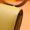 DR96 Factory Constance Epsom Leather Tea Khaki Gold Hardware 18cm Full Handmade