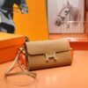 DR96 Factory Constance To Go Epsom Leather Golden Brown Gold Hardware 20cm Full Handmade