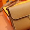 DR96 Factory Constance To Go Epsom Leather Golden Brown Gold Hardware 20cm Full Handmade