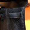 DR96 Factory Mini Kelly Swift Leather CK89 Black Gold Hardware 19cm Full Handmade