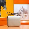 DR96 Factory Conatance Epsom Leather Turtledove Grey Silver Hardware 18cm Full Handmade