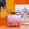 DR96 Factory Conatance Epsom Rose Purple Pink Gold Hardware 18cm Full Handmade