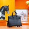 wsxc1778663471975_2 DR96 Factory Birkin Togo Leather CK89 Black Silver Hardware 25cm Full Handmade