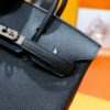 wsxc1778663471975_4 DR96 Factory Birkin Togo Leather CK89 Black Silver Hardware 25cm Full Handmade