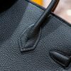 wsxc1778663471975_5 DR96 Factory Birkin Togo Leather CK89 Black Silver Hardware 25cm Full Handmade