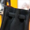 wsxc1778663471975_6 DR96 Factory Birkin Togo Leather CK89 Black Silver Hardware 25cm Full Handmade