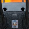 wsxc1778663471975_8 DR96 Factory Birkin Togo Leather CK89 Black Silver Hardware 25cm Full Handmade